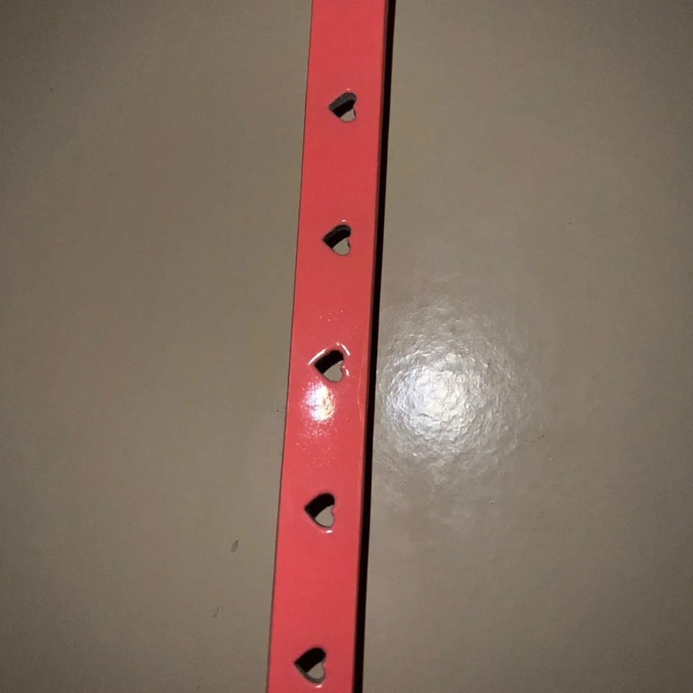 Old Navy Synthetic Leather Neon Pink Belt